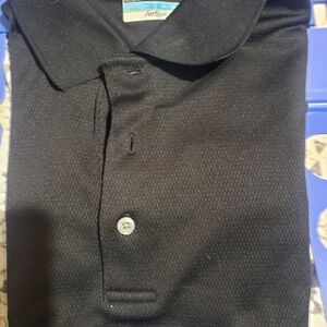 PGA Tour Airflux Men's Polo Golf 
Shirt Black Size XL